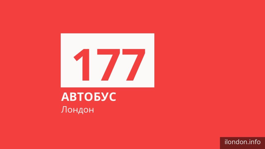Автобус 177 у Лондоні